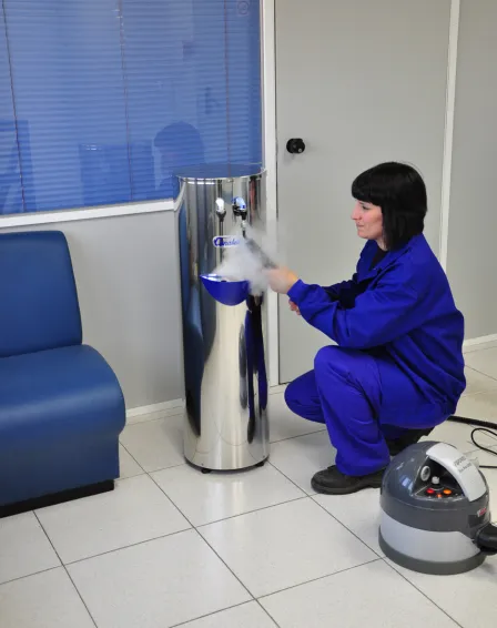 Canaletas has developed a sanitation system for water coolers unique in Europe 